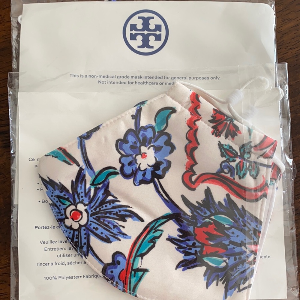 Tory Burch face mask new brand new never used